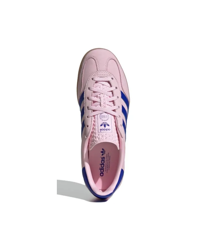 spezial madrid Adidas Gazelle Indoor Clear Pink Bright Blue & Gum Venta caliente