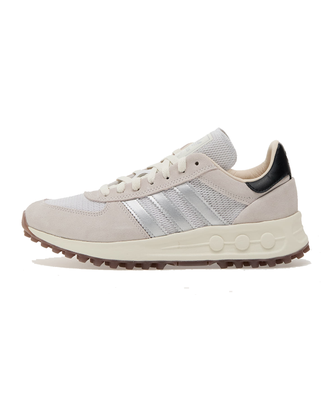spezial madrid Adidas La Trainer Lux Crystal White Silver Metallic & Core Black Mejor oferta