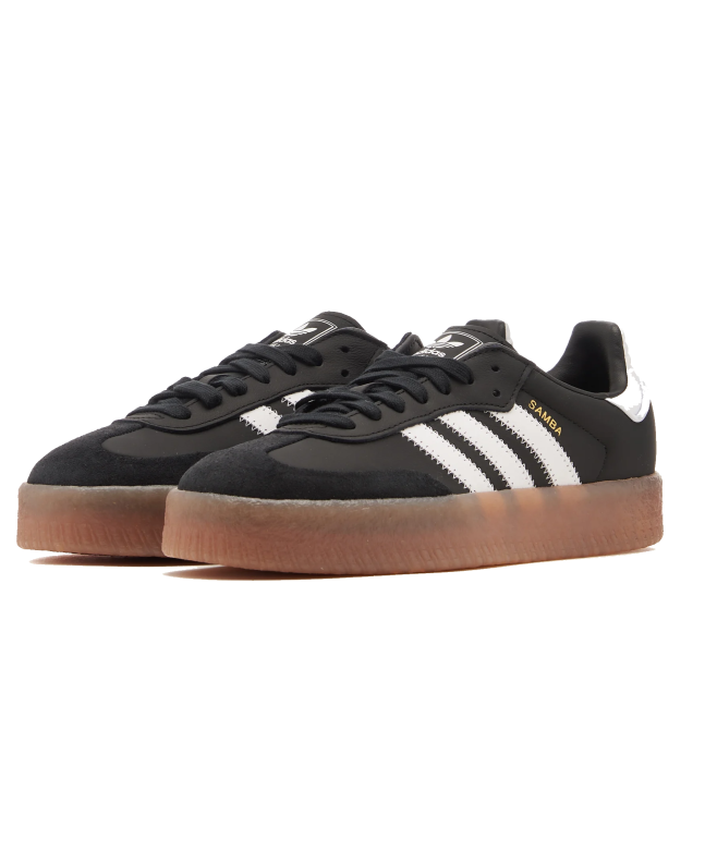 spezial madrid Adidas Sambae Core Black Cloud White & Gold Metallic Oferta especial