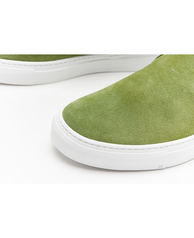 spezial madrid Diemme Garda Slip-On Tendril Green Suede Promoción trimestral
