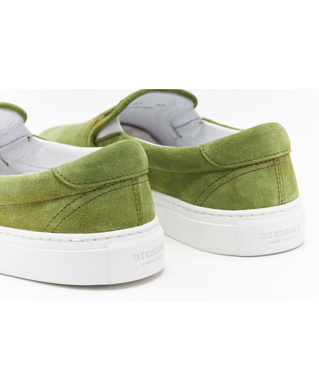 spezial madrid Diemme Garda Slip-On Tendril Green Suede Promoción trimestral