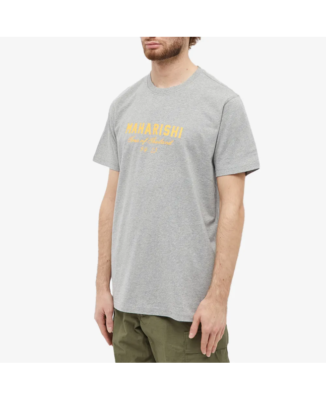 spezial madrid Maharishi Temple Naga Tee Grey Tienda de fábrica