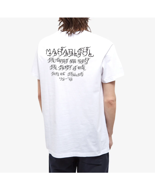 spezial madrid Maharishi Thai Script Tee White Ahorra y exporta