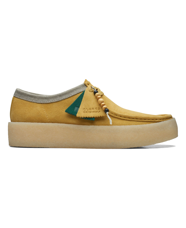 spezial madrid Clarks Originals Wallabee Cup Amber Gold Libre de impuestos