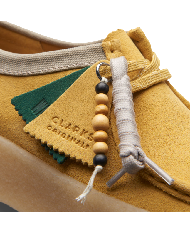 spezial madrid Clarks Originals Wallabee Cup Amber Gold Libre de impuestos