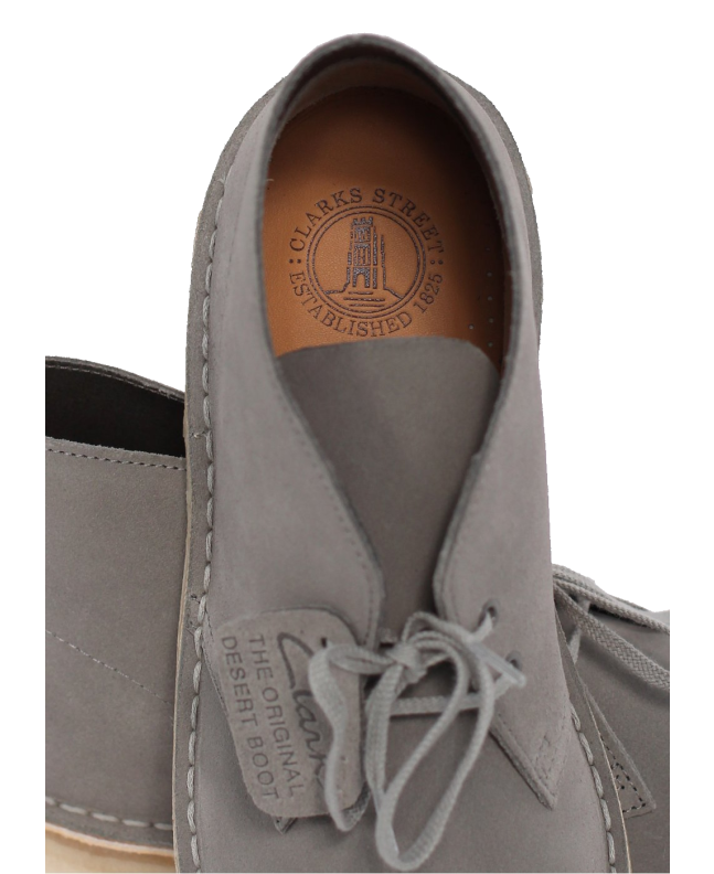 spezial madrid Clarks Originals Desert Boot Grey Stone Descuentos del mes