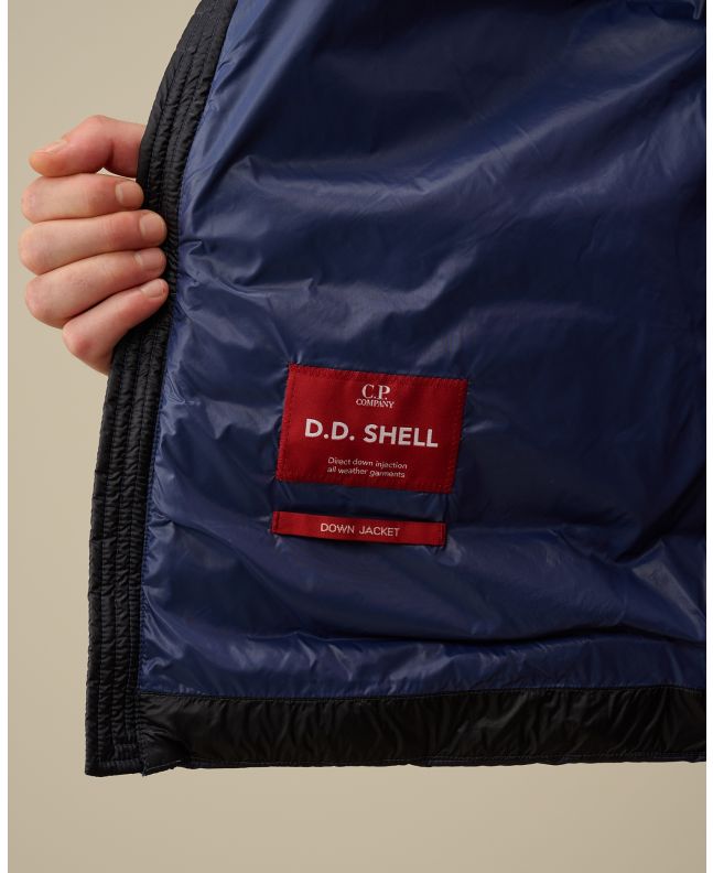 spezial madrid C.P. Company D.D. Shell Goggle Down Vest Estate Blue Ofertas especiales