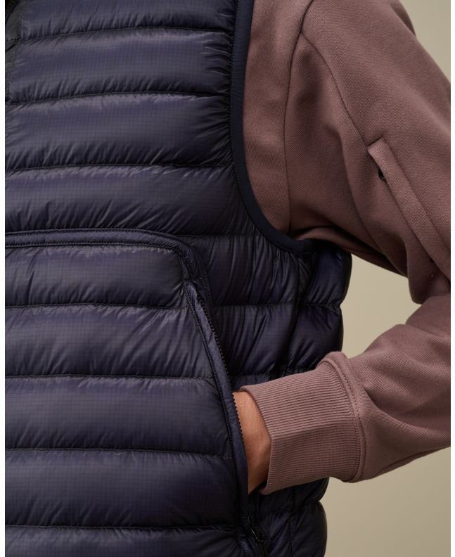 spezial madrid C.P. Company D.D. Shell Goggle Down Vest Estate Blue Ofertas especiales