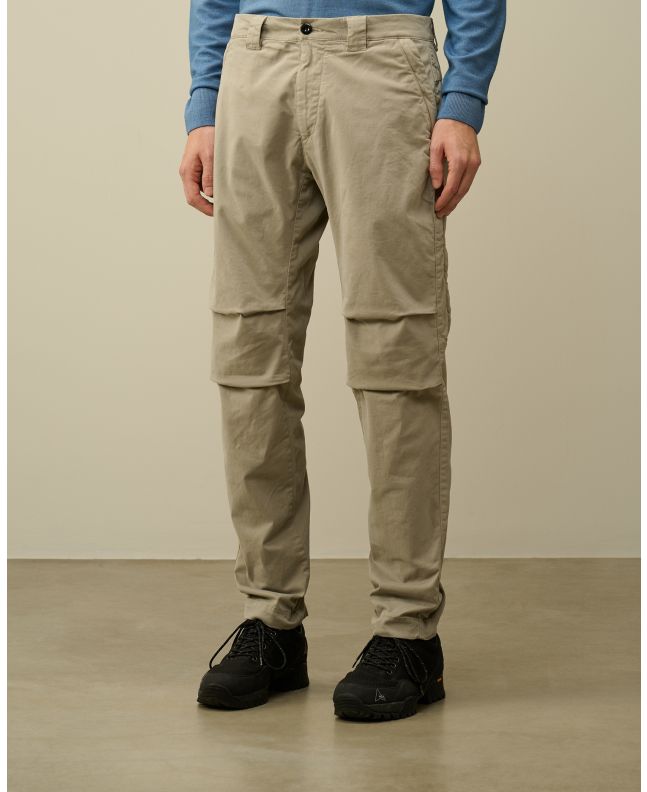 spezial madrid C.P. Company Stretch Sateen Ergonomic Pants Vintage Khaki Liquidación