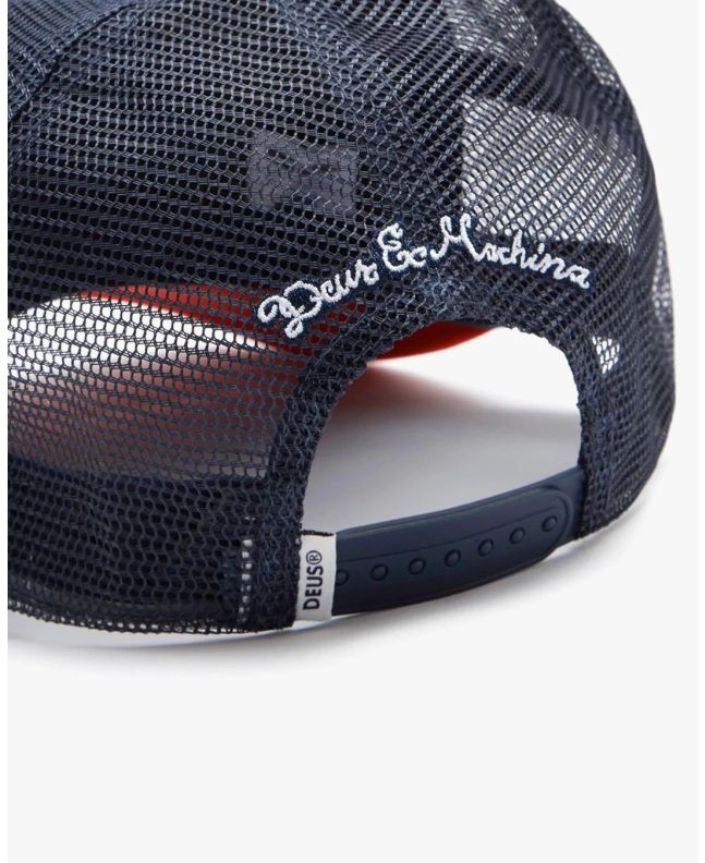 spezial madrid Deus ex Machina Pill Trucker Red & Navy Solo hoy