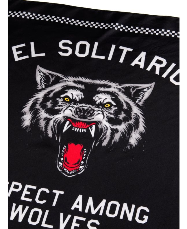 spezial madrid El Solitario Respect Scarf Black Solo queda un día