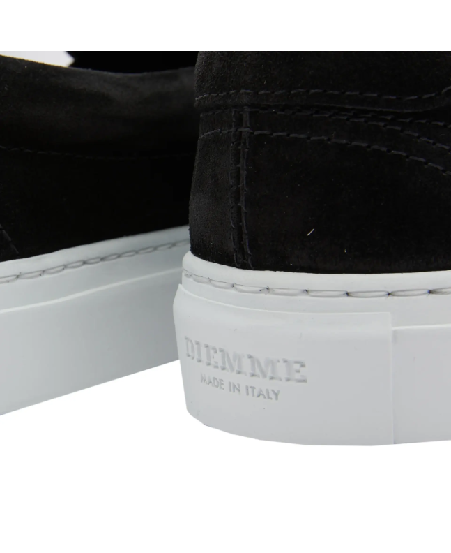 spezial madrid Diemme Garda Slip-On Sand Black Suede Oferta exclusiva