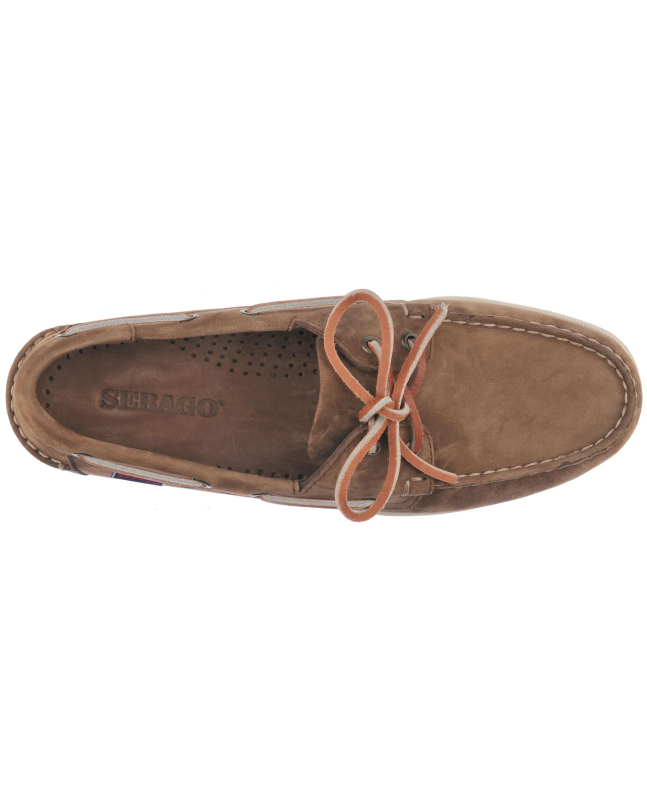 spezial madrid Sebago Docksides Portland Nubuck Brown Ofertas especiales