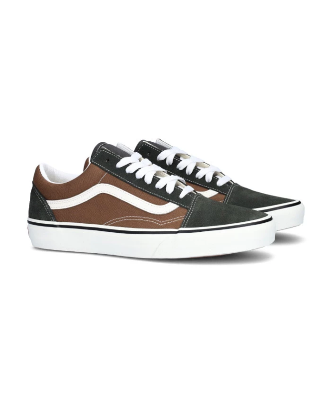 spezial madrid Vans UA Old Skool Canvas & Suede Pop Brown Rebajas