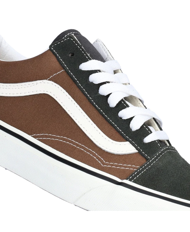 spezial madrid Vans UA Old Skool Canvas & Suede Pop Brown Rebajas