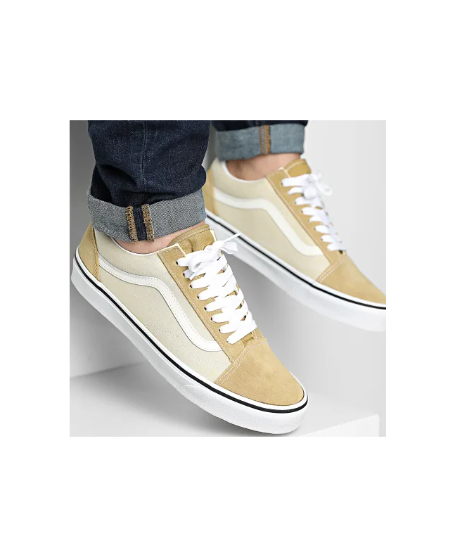 spezial madrid Vans UA Old Skool Canvas & Suede Pop Cream Ofertas