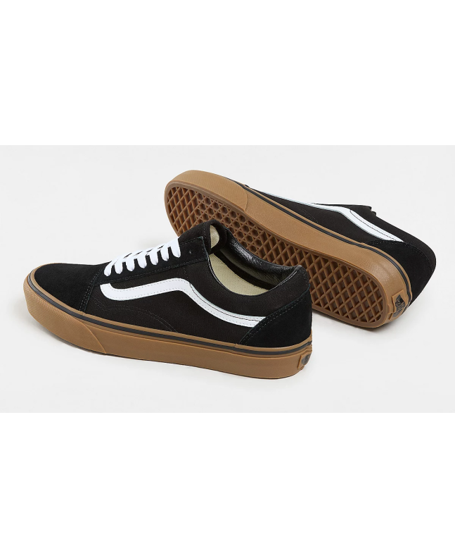 spezial madrid Vans UA Old Skool Gumsole Black & Gum Gran oferta