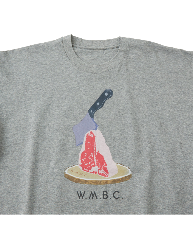 spezial madrid White Mountaineering Steak Tee Light Grey Rebajas de fábrica