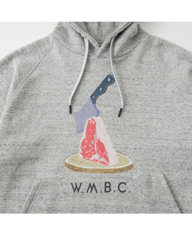 spezial madrid White Mountaineering Steak Hooded Sweatshirt Light Grey Ventas relámpago