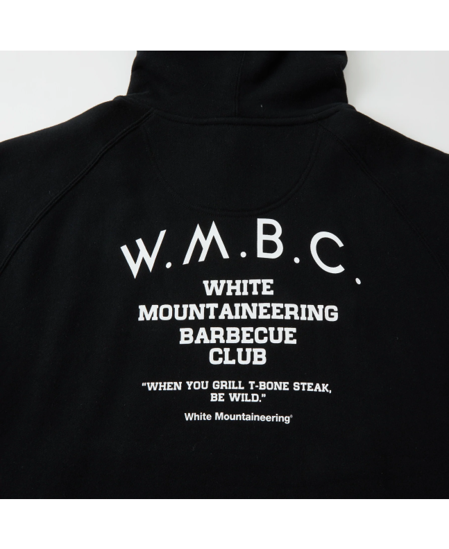 spezial madrid White Mountaineering Steak Hooded Sweatshirt Black Descuento