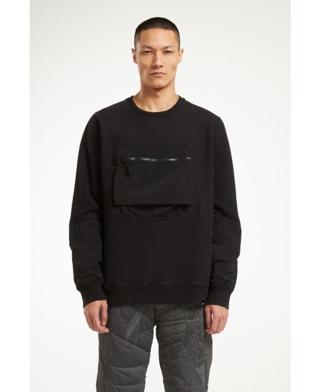spezial madrid Nemen JYNX Chest Pocket Sweatshirt Ink Black Tienda