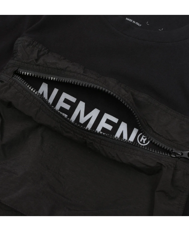 spezial madrid Nemen Kel Chest Pocket Tee Ink Black Mejor oferta