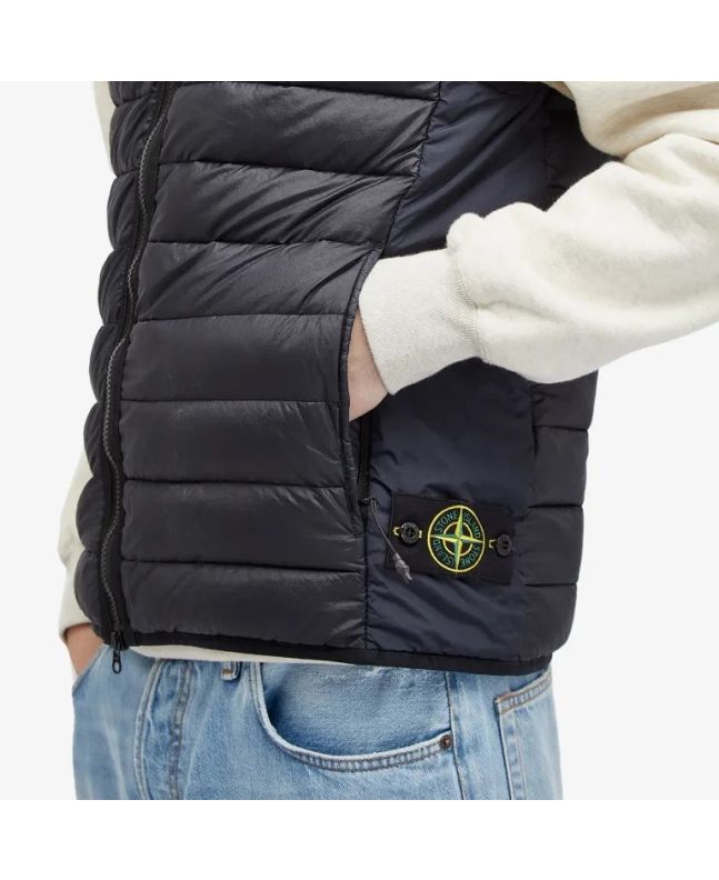 spezial madrid Stone Island G0724 Recycled Nylon Down-TC Gilet Navy Blue Solo queda un día