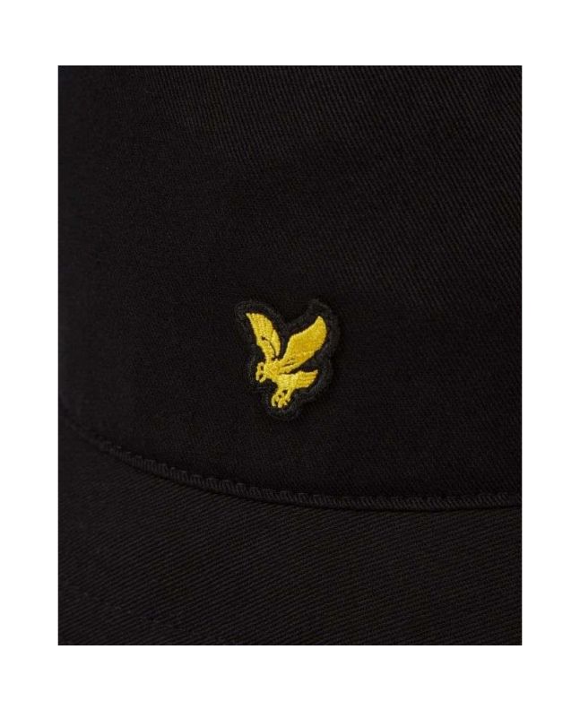 spezial madrid Lyle & Scott Cotton Twill Bucket Hat True Black Oferta exclusiva