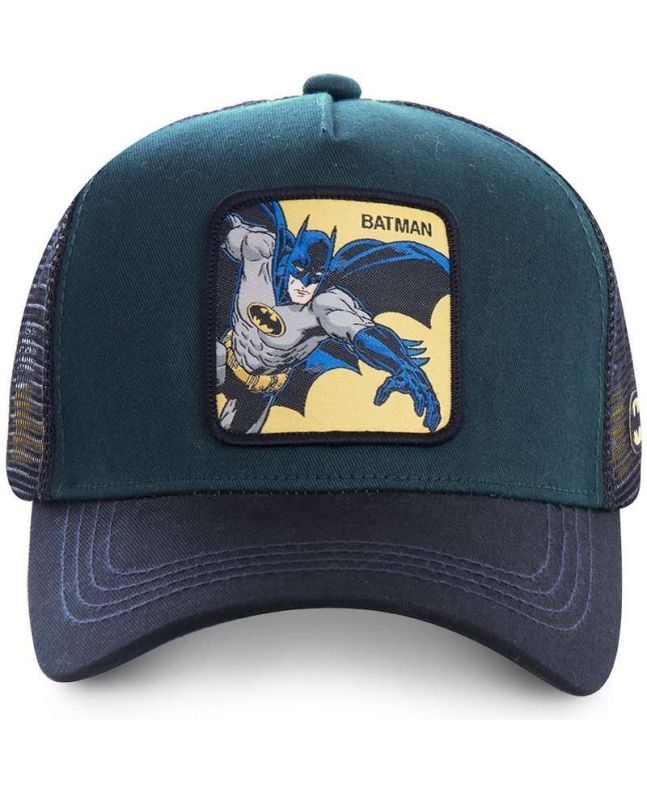 spezial madrid Capslab Trucker Cap DC Comics Batman Blue Marine Ofertas de temporada
