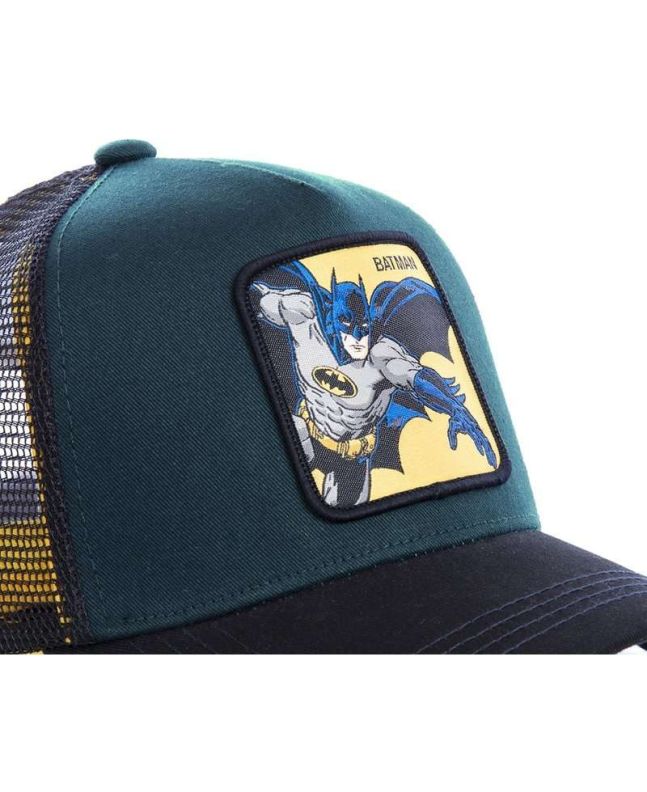 spezial madrid Capslab Trucker Cap DC Comics Batman Blue Marine Ofertas de temporada