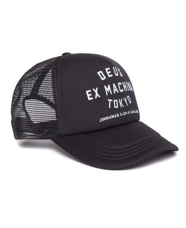 spezial madrid Deus Ex Machina Tokyo Address Trucker Black