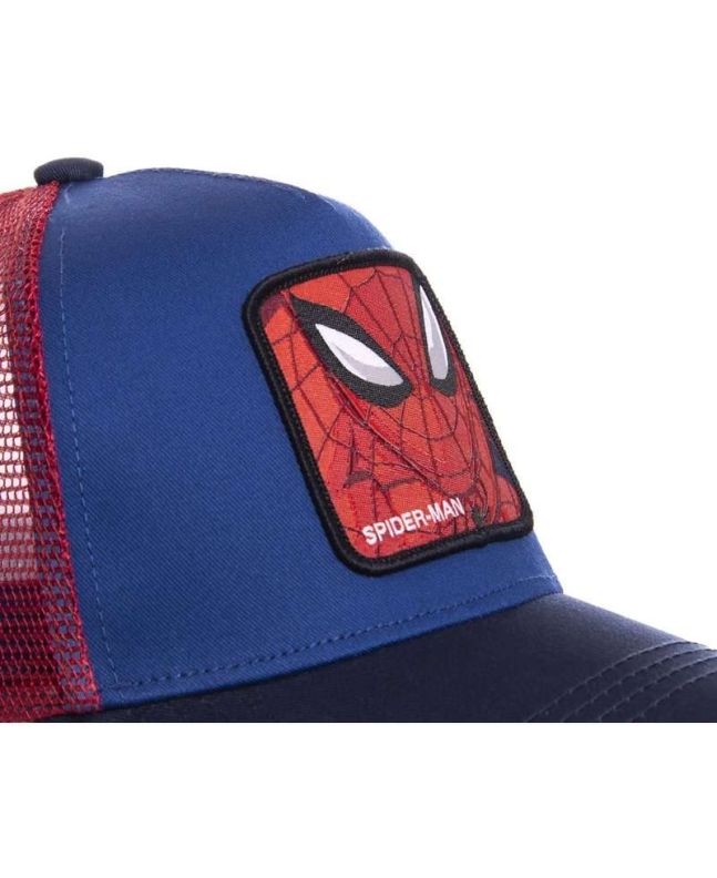 spezial madrid Capslab Trucker Cap Marvel Spider-Man Blue Navy & Red Precio ultrabajo