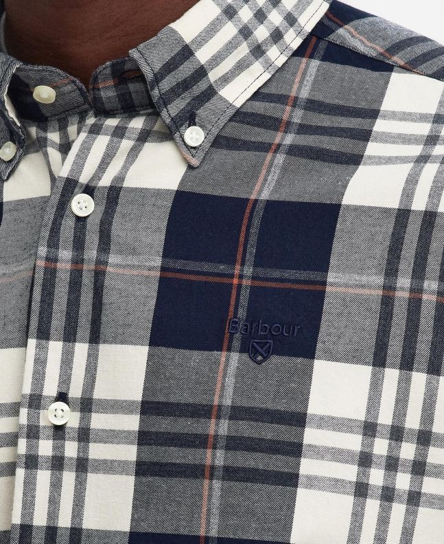 spezial madrid Barbour Edgar Tailored Shirt Classic Navy En oferta