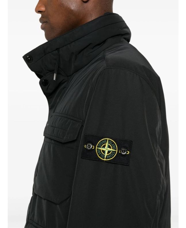spezial madrid Stone Island 43626 Polyester Micro Twill Jacket Black Gran oferta