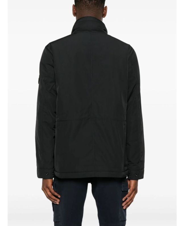 spezial madrid Stone Island 43626 Polyester Micro Twill Jacket Black Gran oferta