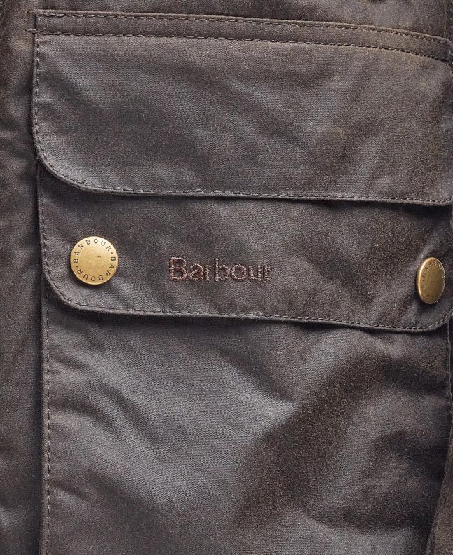 spezial madrid Barbour Game Parka Wax Olive Rebajas de fábrica