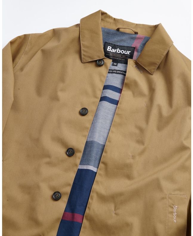 spezial madrid Barbour Lorden Waterproof Jacket Sand & Blue Granite Tartan Ventas relámpago