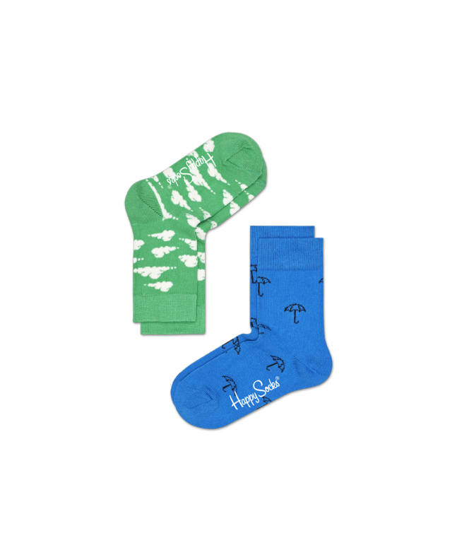 spezial madrid Happy Socks 2-PACK CLOUD SOCKS KCLO02 7000 Tienda