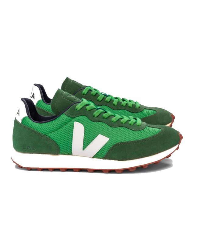 spezial madrid Veja Rio Branco Vintage Runner Alveomesh Emeraude & White