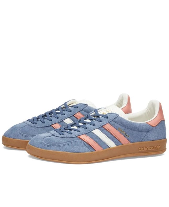 spezial madrid Adidas Gazelle Indoor Blue Blink Wonder Clay & Sand Strata Tienda de fábrica