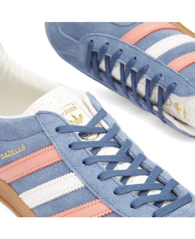 spezial madrid Adidas Gazelle Indoor Blue Blink Wonder Clay & Sand Strata Tienda de fábrica