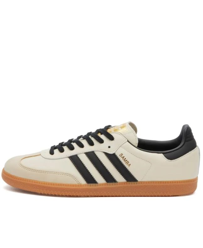 spezial madrid Adidas Samba OG Cream White Core Black & Sand Strata Limitado a 3 días