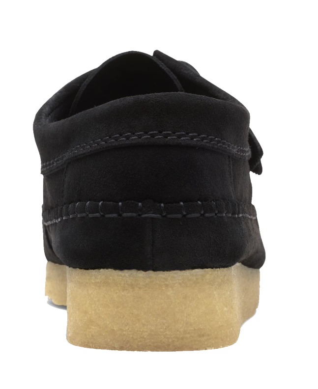 spezial madrid Clarks Originals Weaver Black Suede Descuentos del mes