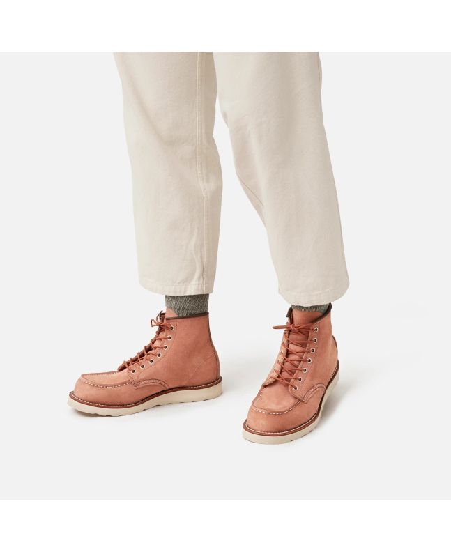 spezial madrid Red Wing 8208 Heritage Work 6" Moc Toe Boot Dusty Rose Oferta exclusiva