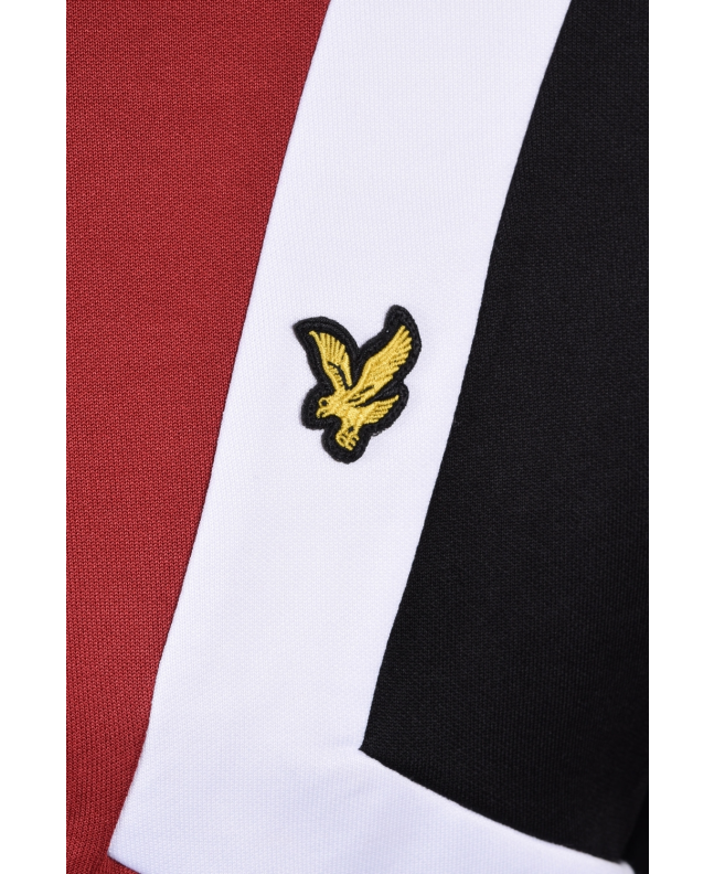 spezial madrid Lyle & Scott Striped Track Top Tunnel Red Los más vendidos