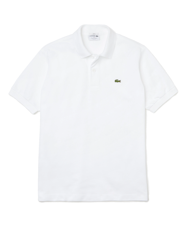 spezial madrid Lacoste Holiday Unisex Polo Shirt Customizable White Descuento