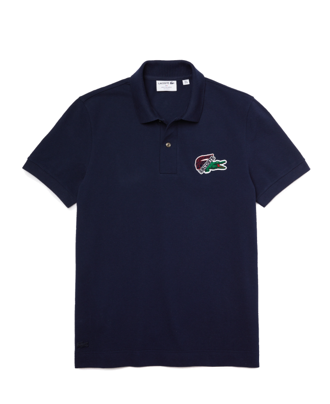 spezial madrid Lacoste Holiday Polo Shirt Organic Cotton Piqué Dark Navy Tienda