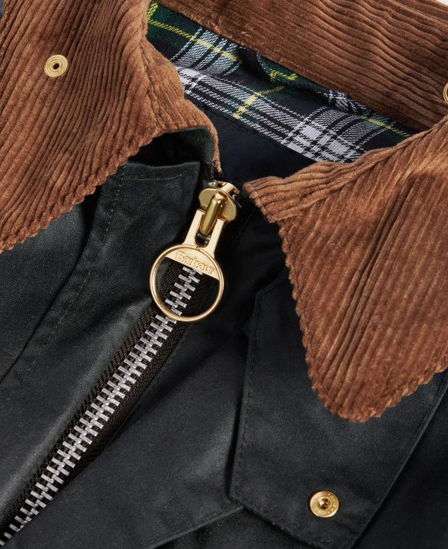 spezial madrid Barbour 130th Anniversary Gamefair Waxed Jacket Sage Liquidación