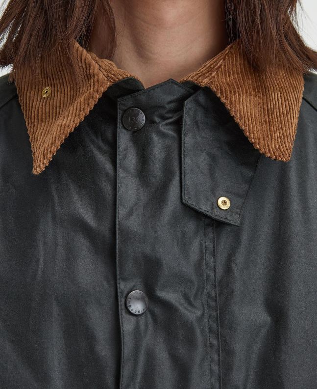 spezial madrid Barbour 130th Anniversary Gamefair Waxed Jacket Sage Liquidación