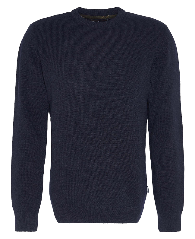 spezial madrid Barbour Holden Crew Neck Jumper Classic Navy Rebajas online